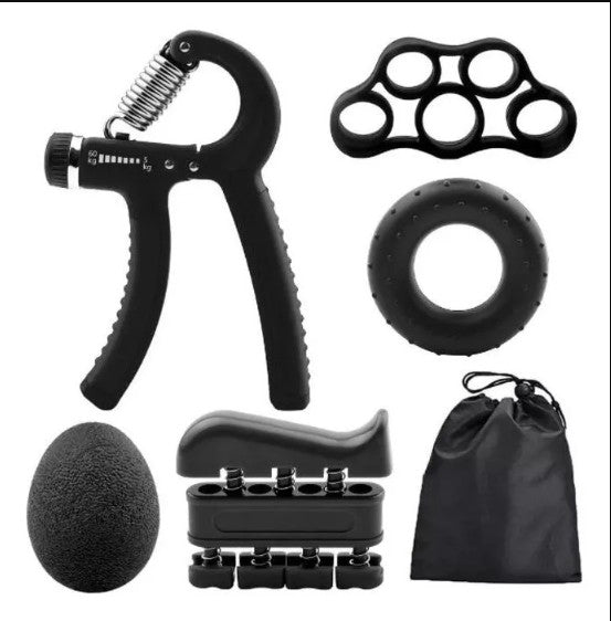 🖐️ Kit Fortalecedor de Agarre de Mano – Pack 5 en 1