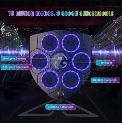 🥊 Máquina de Boxeo Musical Inteligente