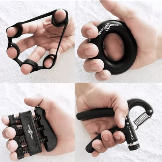 🖐️ Kit Fortalecedor de Agarre de Mano – Pack 5 en 1