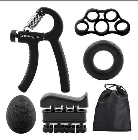 🖐️ Kit Fortalecedor de Agarre de Mano – Pack 5 en 1