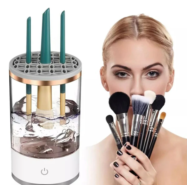 💅✨ Limpiador de Brochas Cilíndrico Eléctrico