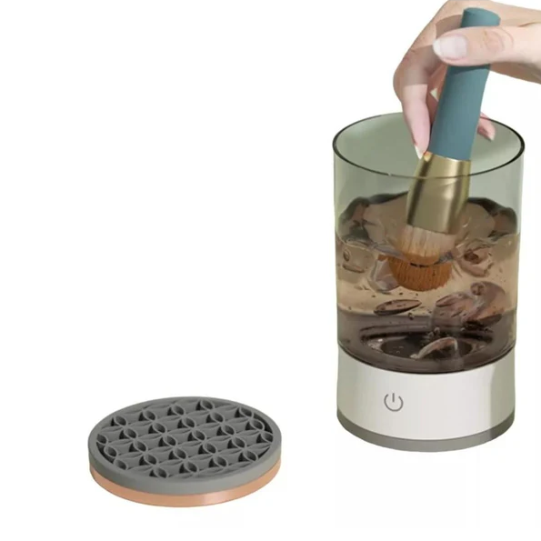 💅✨ Limpiador de Brochas Cilíndrico Eléctrico
